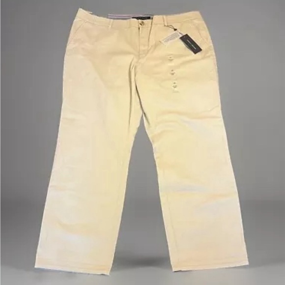 NWT Tommy Hilfiger Stretch Slim Chino Pants 18 - Picture 1 of 9